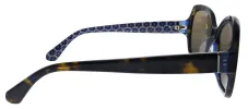Kate Spade KS Amberlynn/S 2VM Square Plastic Havana Pattern Sunglasses with Brown Polarized Lens sold by Gaffos