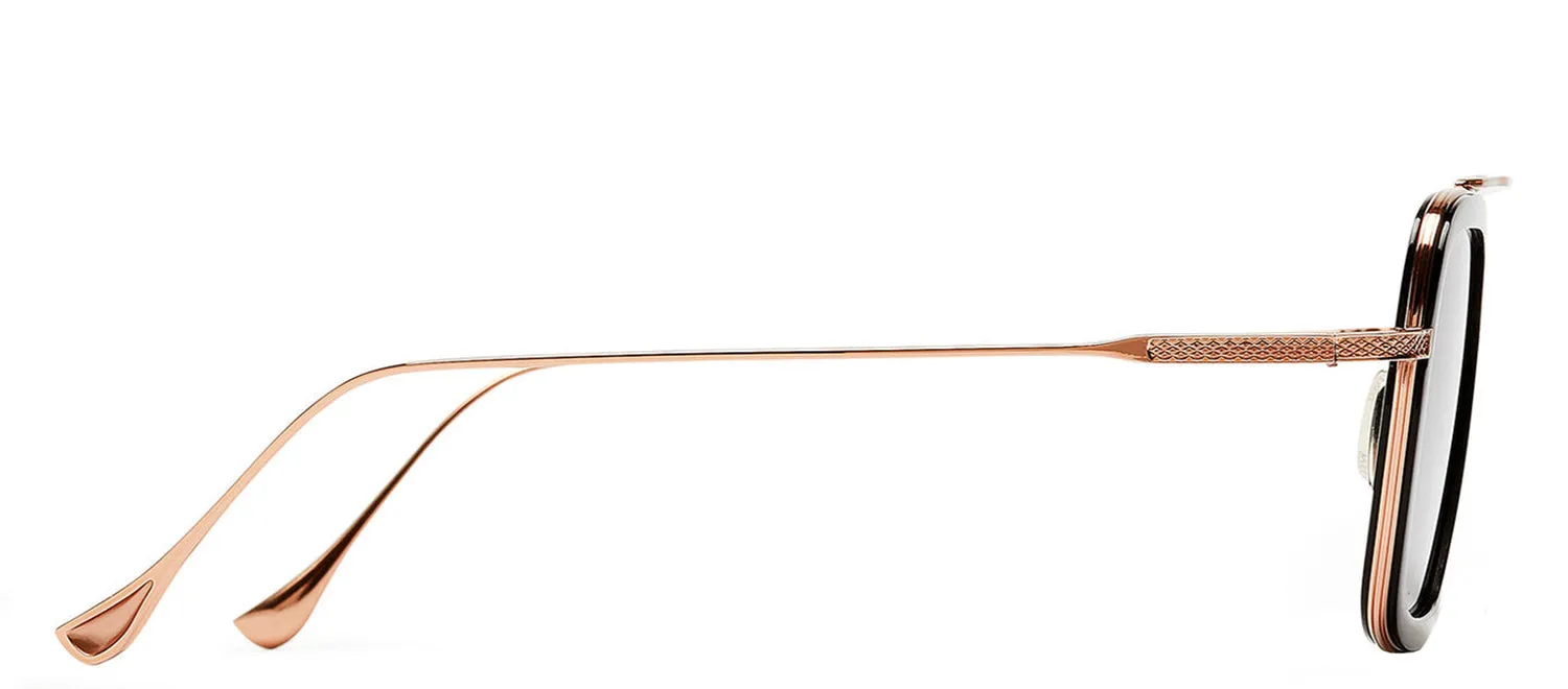 Dita Flight.006 DT 7806-E-BLK-RGD Aviator Metal Black Sunglasses with Grey Lens sold by Gaffos product image thumbnail 3