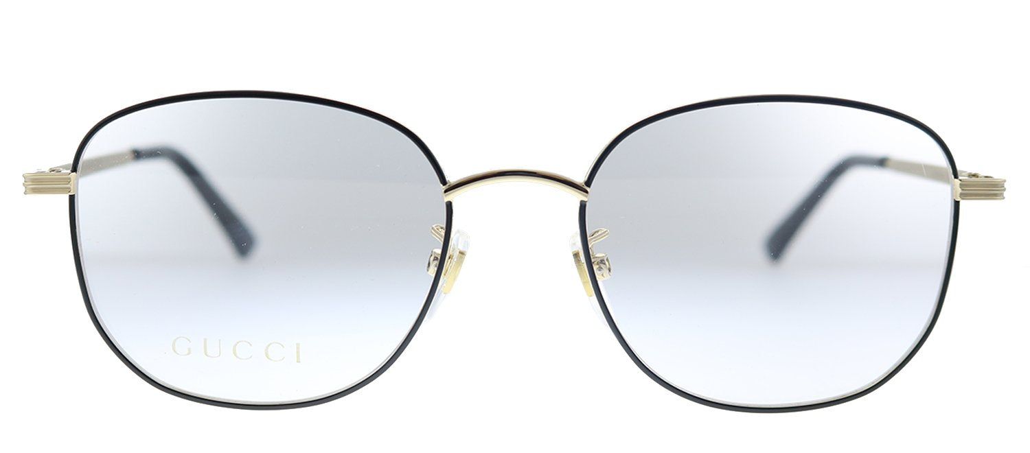 Gucci GG 0838OK 001 Square Metal Gold Eyeglasses with Demo Lens sold by Gaffos