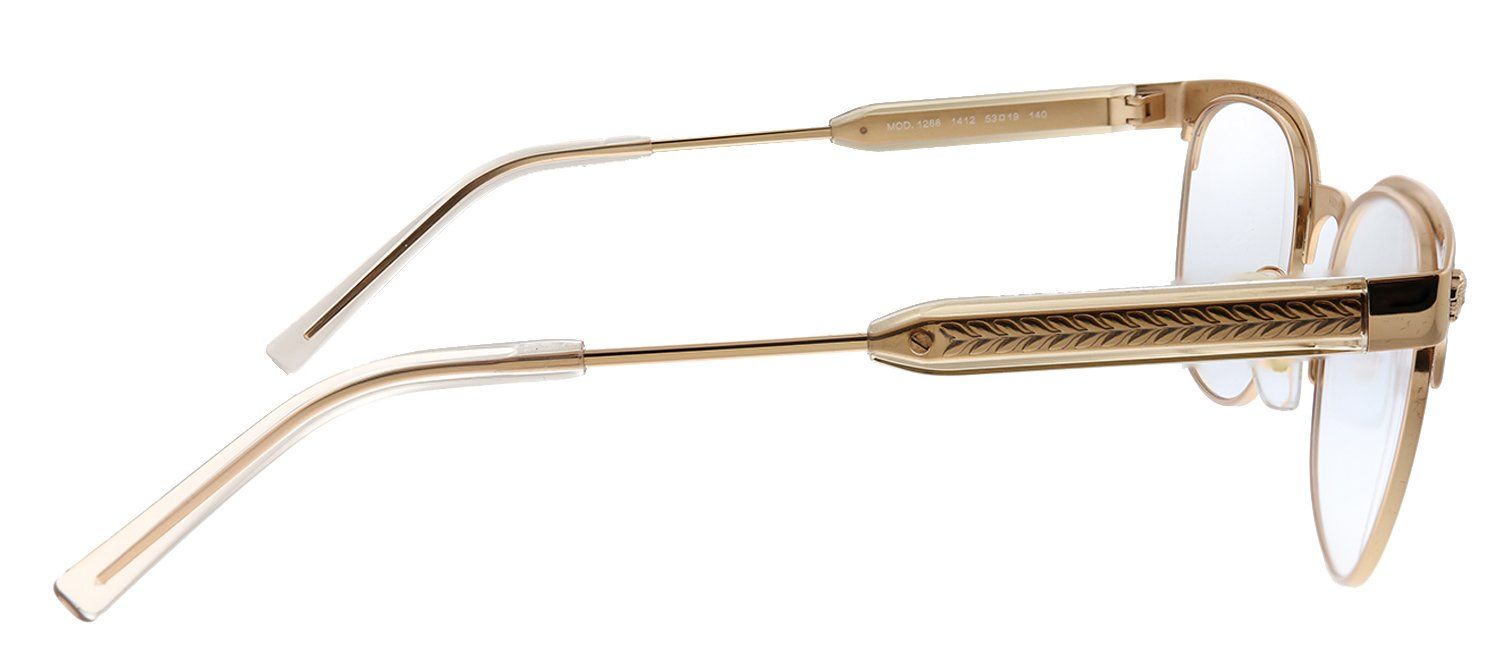 Versace VE 1268 1412 Semi-Rimless Metal Black Eyeglasses with Demo Lens sold by Gaffos product image thumbnail 3