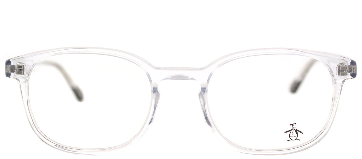 Original Penguin PE Stewart CR Rectangle Plastic Clear Eyeglasses with Demo Lens sold by Gaffos