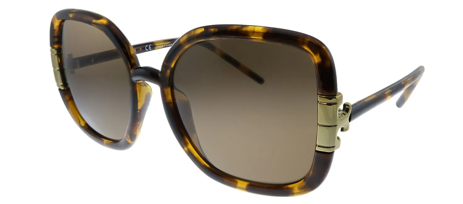 Tory Burch TY 9063U 151973 Square Plastic Havana Sunglasses with Brown Lens sold by Gaffos product image thumbnail 2