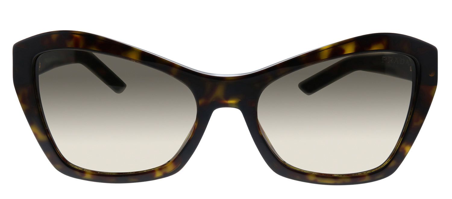 Prada PR 07XS 2AU3D0 Butterfly Plastic Havana Sunglasses with Brown Gradient Lens sold by Gaffos
