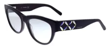 Swarovski SK 5214 081 Cat-eye Plastic Burgundy Eyeglasses with Logo Stamped Demo Lenses sold by Gaffos