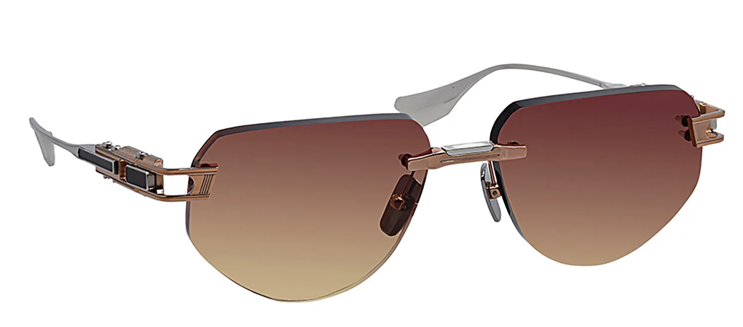 Dita GRAND-IMPERYN DT DTS164 A-03 Rimless Metal Gold Sunglasses with Rose Gradient Lens sold by Gaffos product image thumbnail 2