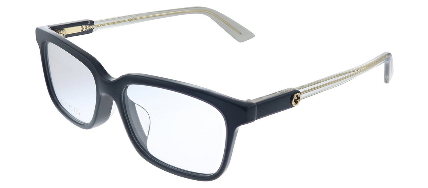 Gucci GG 0557OJ 003 Rectangle Acetate Black Eyeglasses with Demo Lens sold by Gaffos product image thumbnail 2