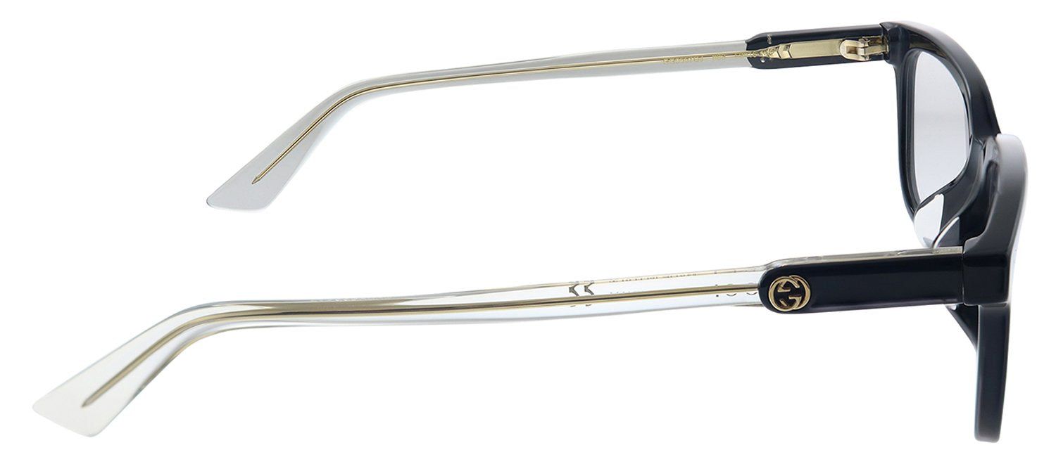 Gucci GG 0557OJ 003 Rectangle Acetate Black Eyeglasses with Demo Lens sold by Gaffos product image thumbnail 3