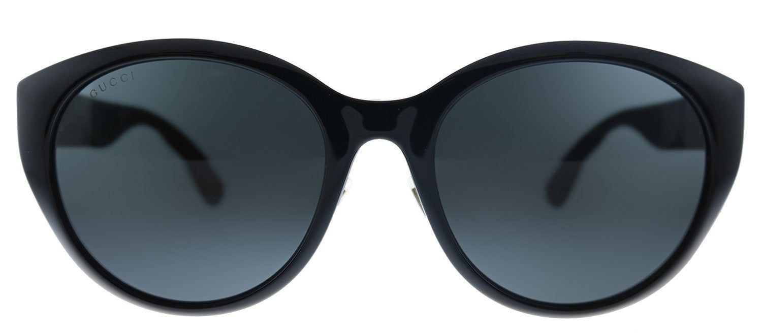 Gucci GG 0814SK 001 Cat-Eye Acetate Black Sunglasses with Grey Lens sold by Gaffos