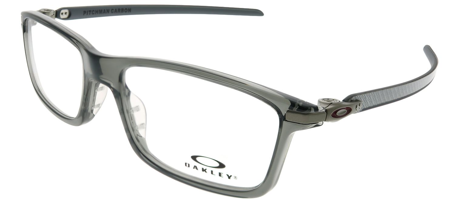 Oakley OX 8092 03 Rectangle Plastic Grey Eyeglasses with Demo Lens sold by Gaffos product image thumbnail 2