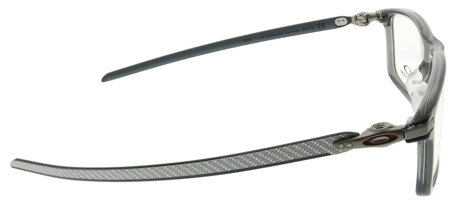 Oakley OX 8092 03 Rectangle Plastic Grey Eyeglasses with Demo Lens sold by Gaffos product image thumbnail 3