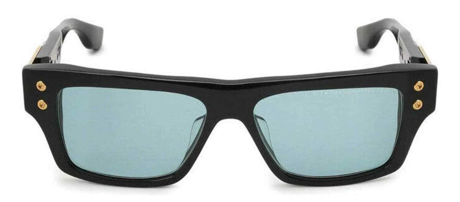 Dita GRANDMASTER-SEVEN DT DTS407-A-01 Rectangle Plastic Black Sunglasses with Blue Lens sold by Gaffos