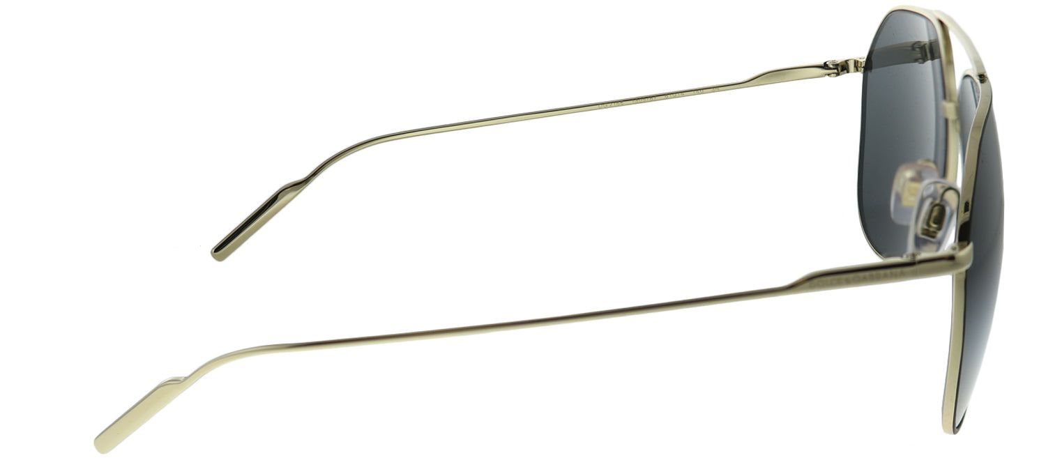 Dolce & Gabbana DG 2166 130587 Aviator Metal Black Sunglasses with Grey Lens sold by Gaffos product image thumbnail 3