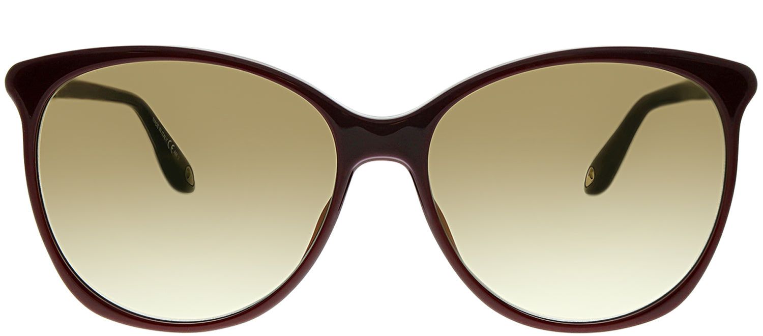 Givenchy GV 7095 C9A Oval Plastic Burgundy/ Red Sunglasses with Brown Photochromatic Lens sold by Gaffos