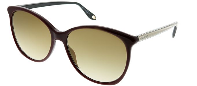 Givenchy GV 7095 C9A Oval Plastic Burgundy/ Red Sunglasses with Brown Photochromatic Lens sold by Gaffos