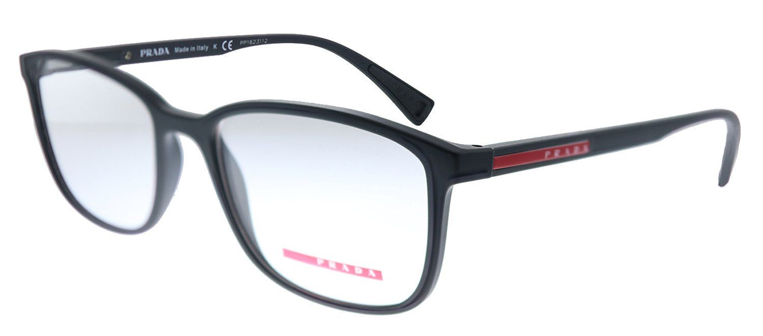 Prada Linea Rossa Lifestyle PS 04IV DG01O1 Rectangle Plastic Black Eyeglasses with Demo Lens sold by Gaffos product image thumbnail 2