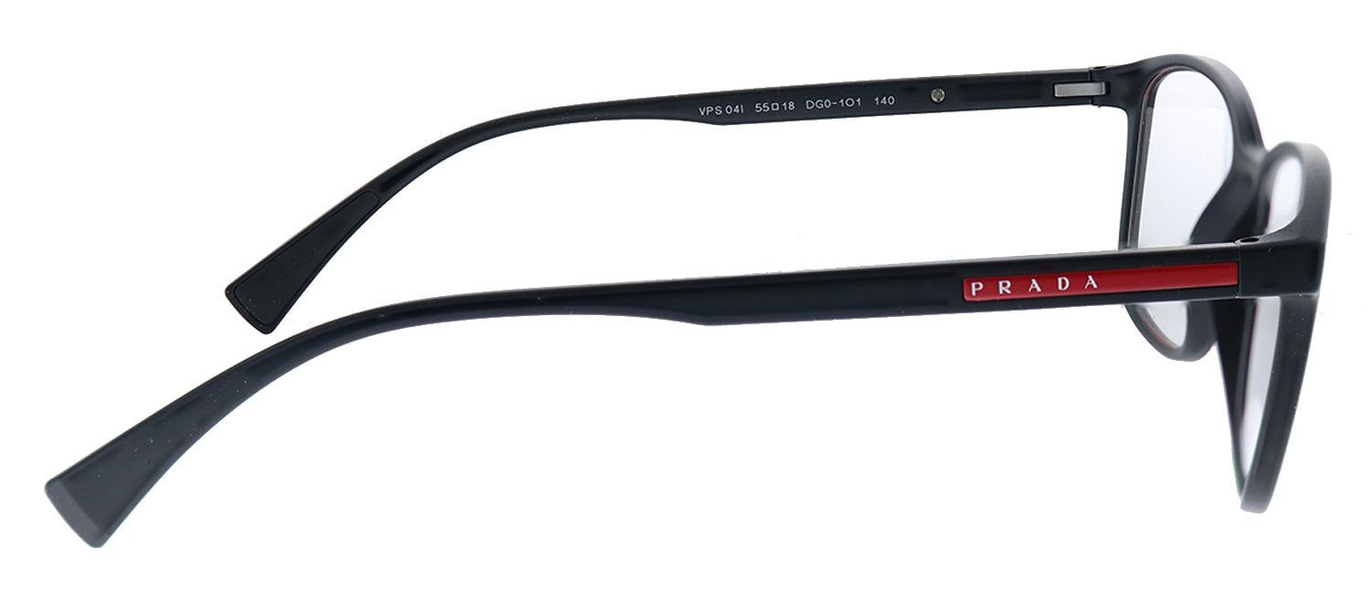 Prada Linea Rossa Lifestyle PS 04IV DG01O1 Rectangle Plastic Black Eyeglasses with Demo Lens sold by Gaffos product image thumbnail 3