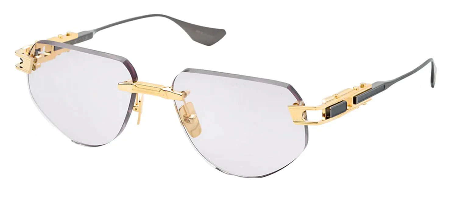Dita DT DTX164 A-01 Rimless Metal Gold Eyeglasses with Grey Gradient Lens sold by Gaffos product image thumbnail 2