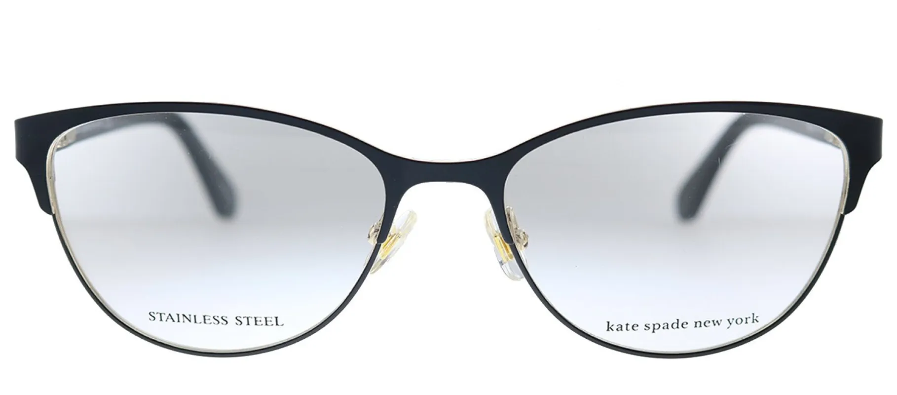 Kate Spade KS Hadlee 807 Oval Metal Black Eyeglasses with Demo Lens sold by Gaffos