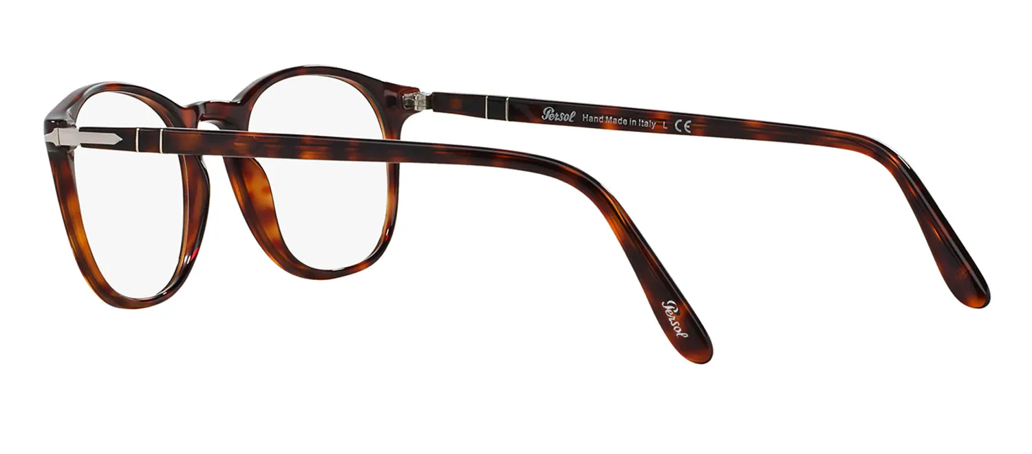 Persol PO 3007V 24 Square Plastic Havana Eyeglasses with Demo Lens sold by Gaffos product image thumbnail 5