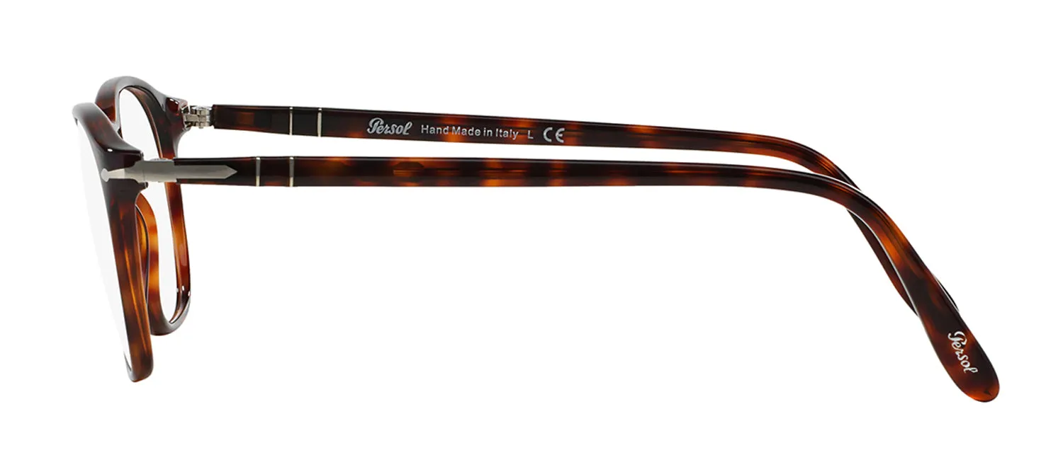 Persol PO 3007V 24 Square Plastic Havana Eyeglasses with Demo Lens sold by Gaffos product image thumbnail 4