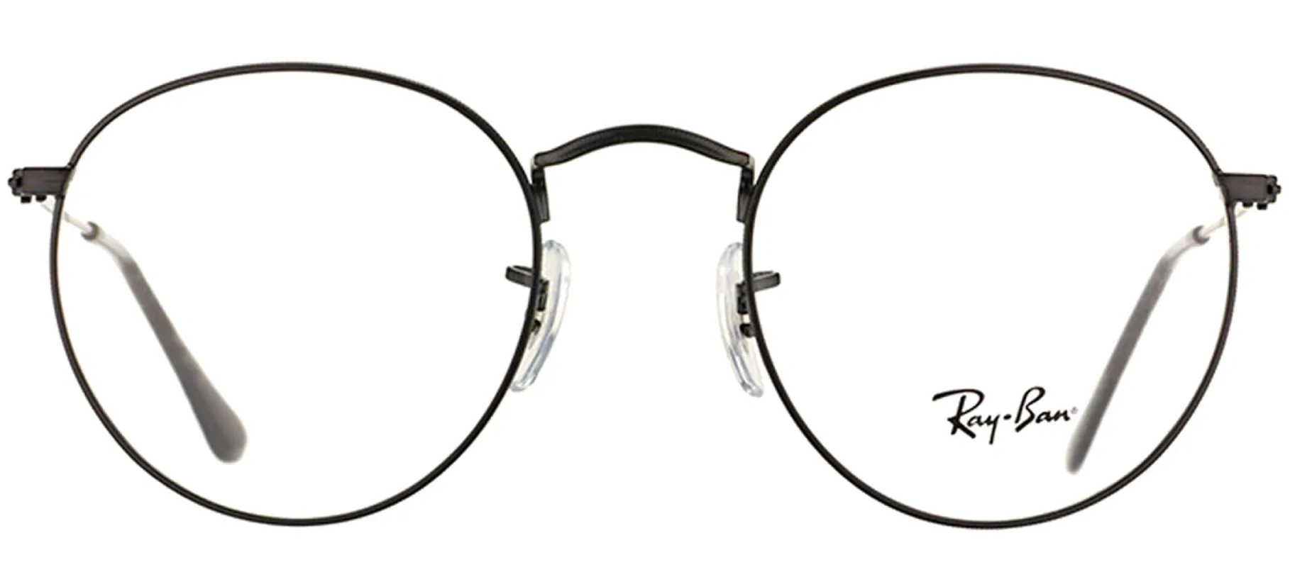 Ray-Ban RX 3447V 2503 Round Metal Black Eyeglasses with Demo Lens sold by Gaffos