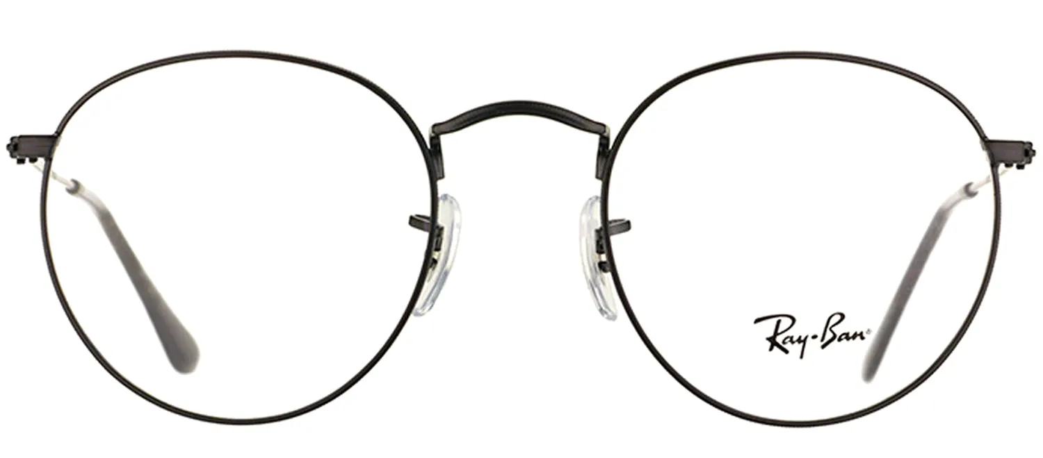 Ray-Ban RX 3447V 2503 Round Metal Black Eyeglasses with Demo Lens sold by Gaffos