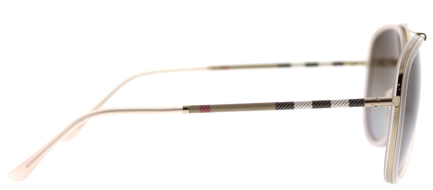 Burberry BE 3090Q 1246T5 Aviator Metal Pink Sunglasses with Brown Gradient Polarized Lens sold by Gaffos product image thumbnail 3