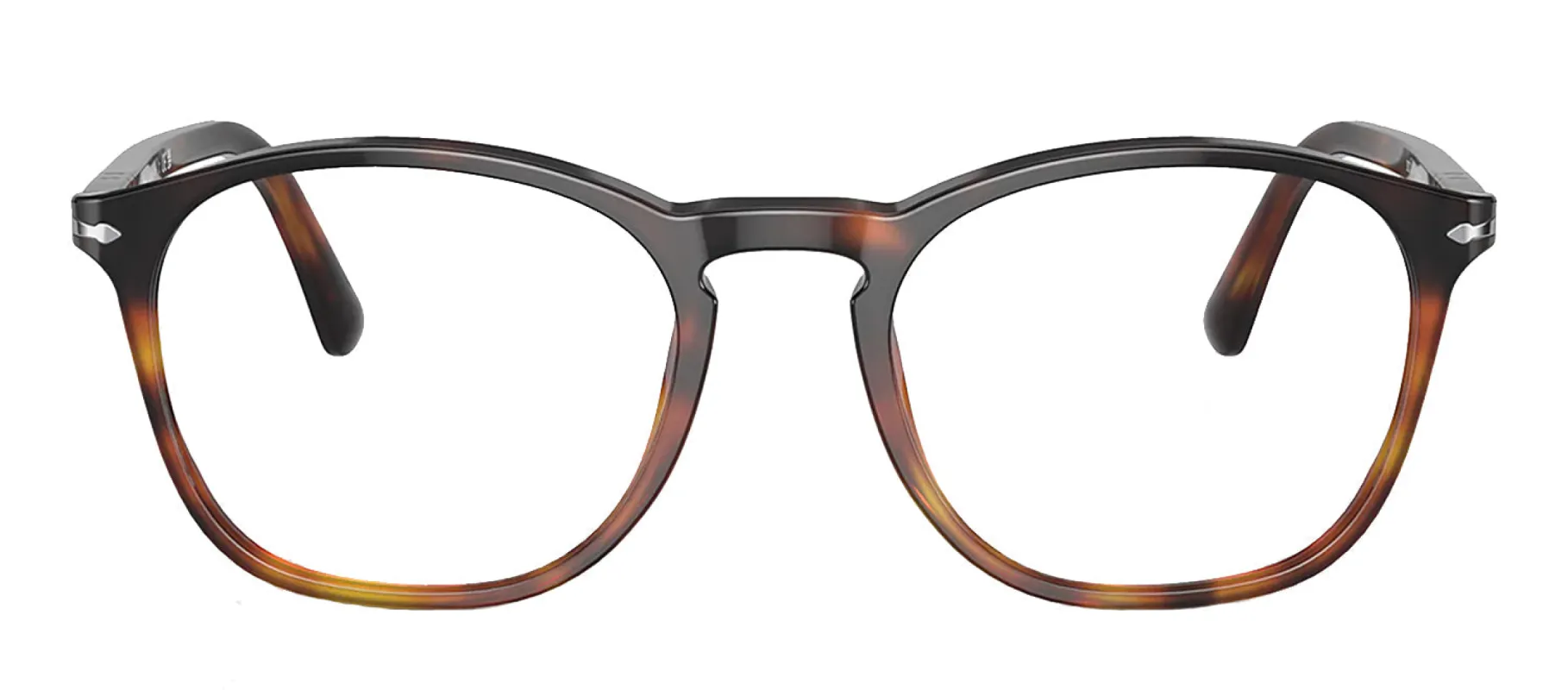Persol PO 3007V 1160 Square Plastic Tortoise Eyeglasses with Logo Stamped Demo Lenses sold by Gaffos
