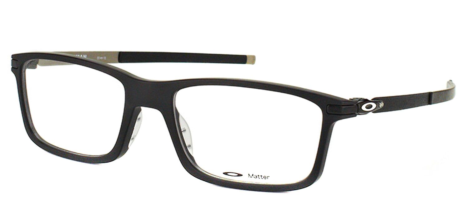 Oakley OX 8050 01 Rectangle Plastic Black Eyeglasses with Demo Lens sold by Gaffos product image thumbnail 2