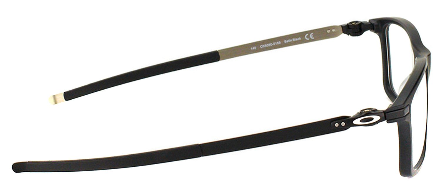 Oakley OX 8050 01 Rectangle Plastic Black Eyeglasses with Demo Lens sold by Gaffos product image thumbnail 3