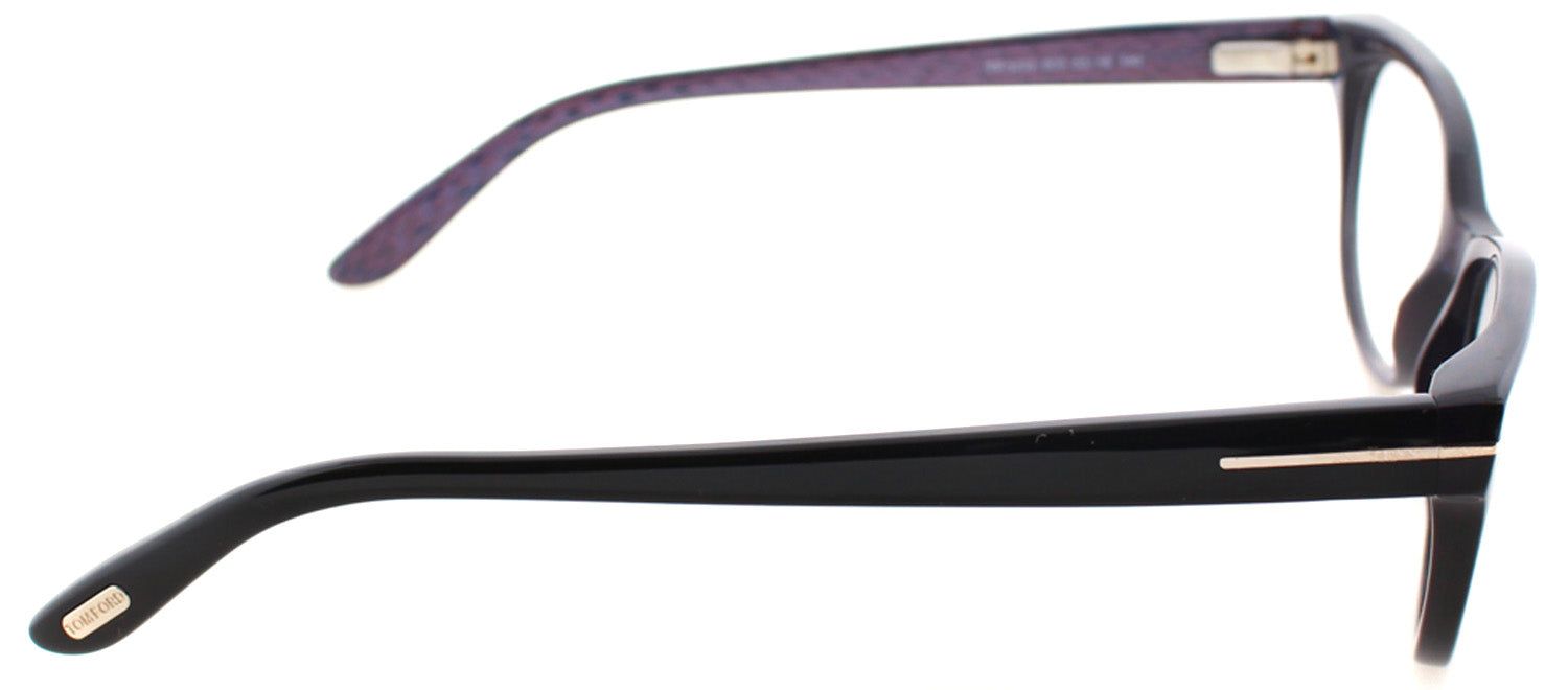 Tom Ford FT 5292 005 Round Plastic Black Eyeglasses with Demo Lens sold by Gaffos product image thumbnail 3