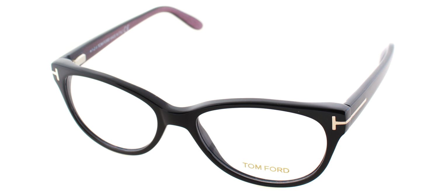 Tom Ford FT 5292 005 Round Plastic Black Eyeglasses with Demo Lens sold by Gaffos product image thumbnail 2
