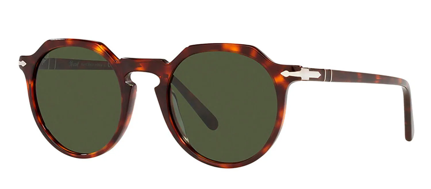 Persol PO 3281S 24/31 Phantos Plastic Havana Sunglasses with Green Lens sold by Gaffos product image thumbnail 2