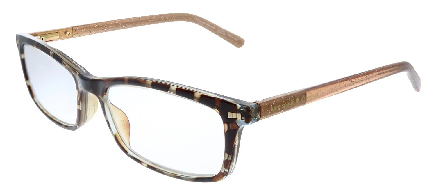 Kate Spade New York KS JODIE2 XLT Rectangle Plastic Havana Readers sold by Gaffos product image thumbnail 2