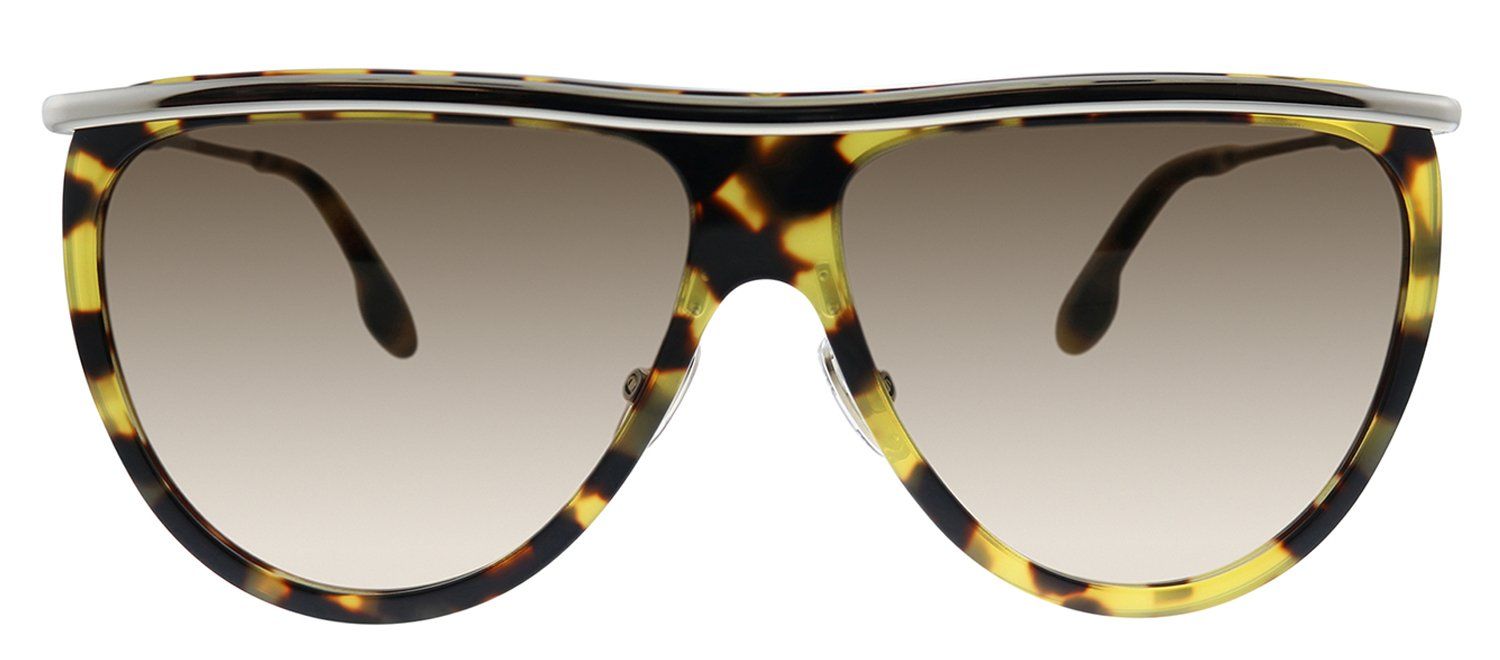 Victoria Beckham VB 155S 214 Pilot Plastic Tortoise Sunglasses with Brown Gradient Lens sold by Gaffos