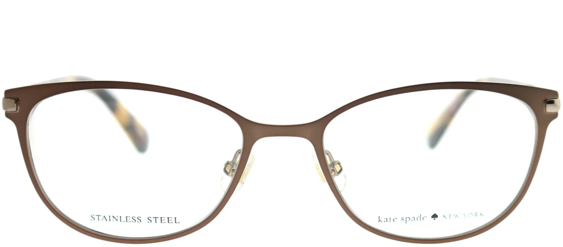 Kate Spade KS Jabria WR9 Cat-Eye Metal Brown Eyeglasses with Demo Lens sold by Gaffos