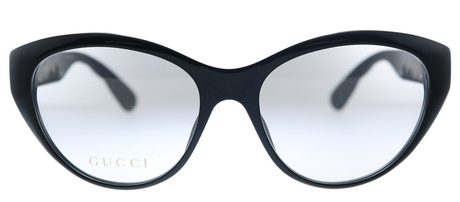 Gucci GG 0812O 001 Cat-Eye Acetate Black Eyeglasses with Demo Lens sold by Gaffos