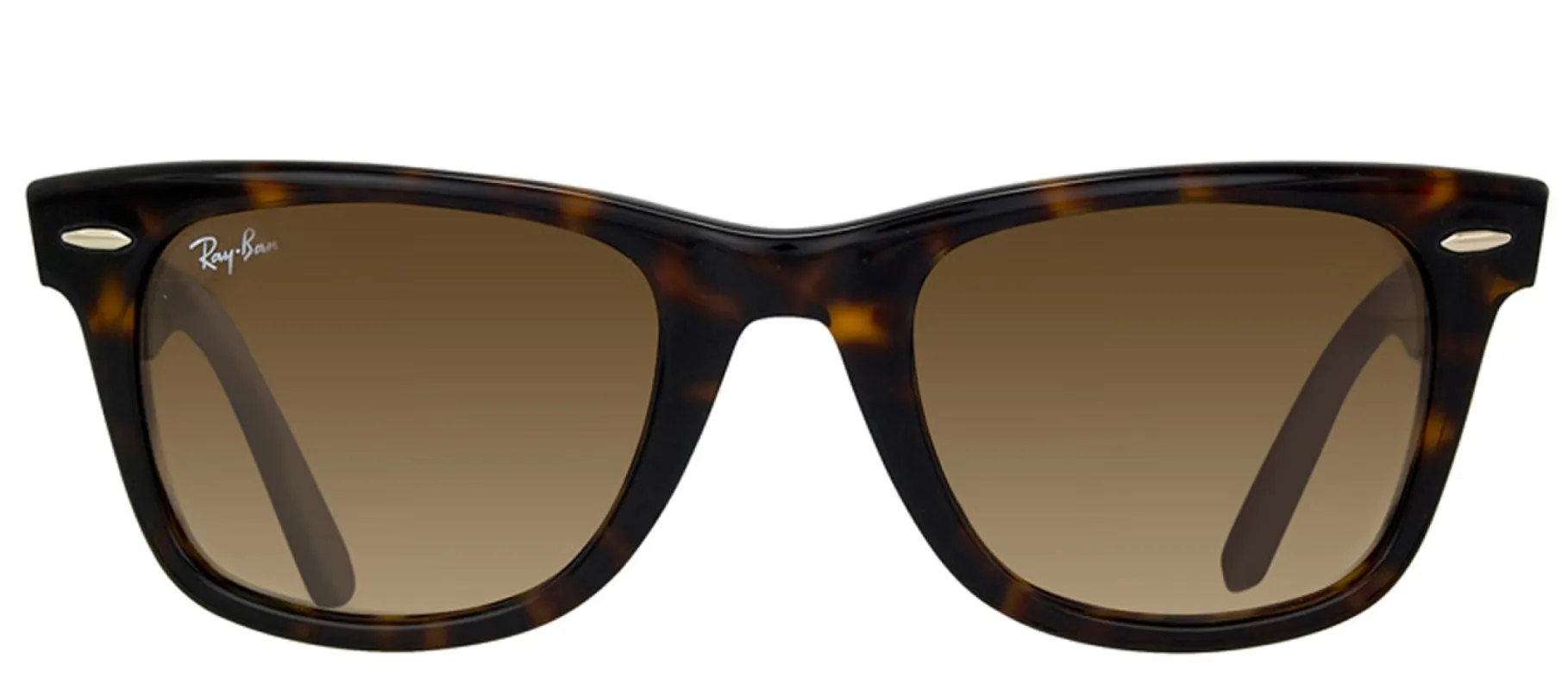 Ray-Ban Original Wayfarer RB 2140 902/51 Wayfarer Plastic Tortoise/ Havana Sunglasses with Brown Gradient Lens sold by Gaffos