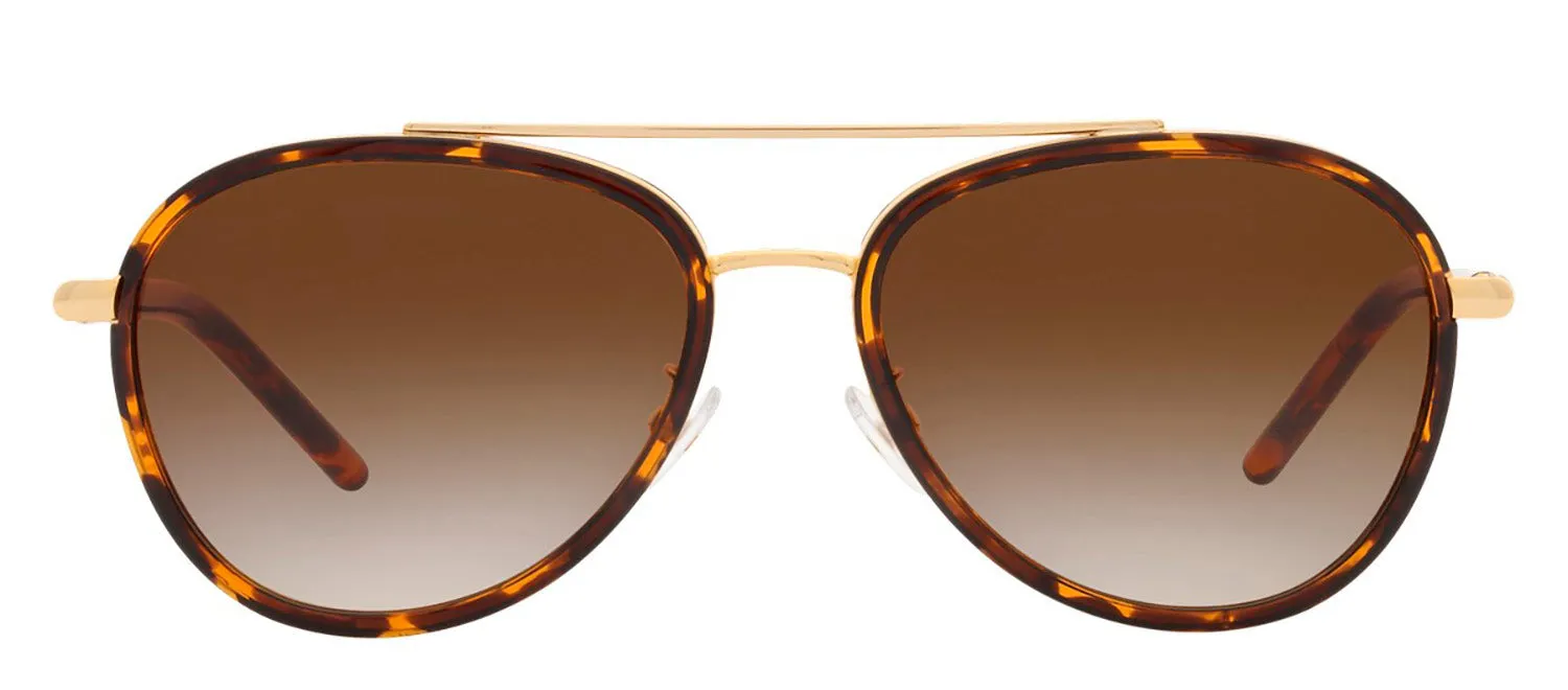 Tory Burch TY 6089 330413 Aviator Plastic Tortoise Sunglasses with Brown Gradient Lens sold by Gaffos