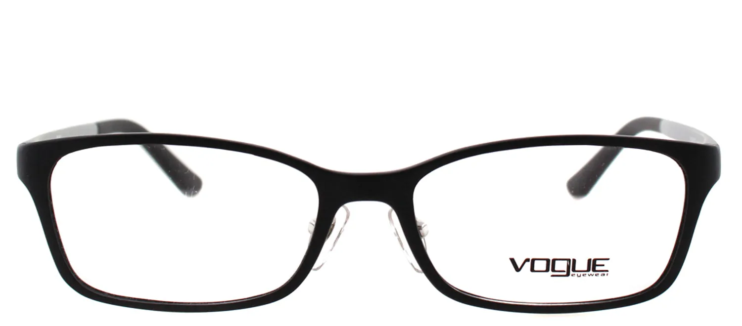 Vogue Eyewear VO 2877 W44S Rectangle Plastic Black Eyeglasses with Demo Lens sold by Gaffos