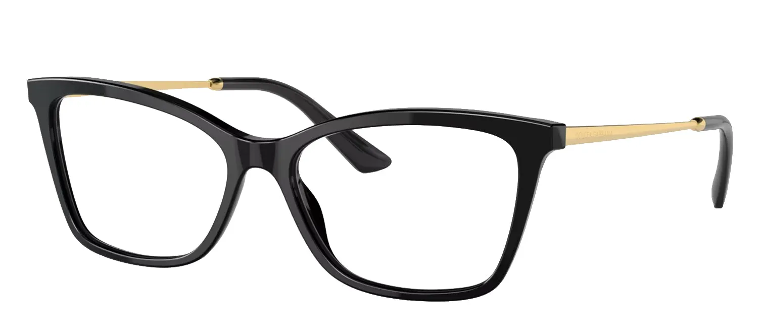 Dolce & Gabbana DG 3347 501 Rectangle Plastic Black Eyeglasses with Logo Stamped Demo Lenses sold by Gaffos product image thumbnail 2