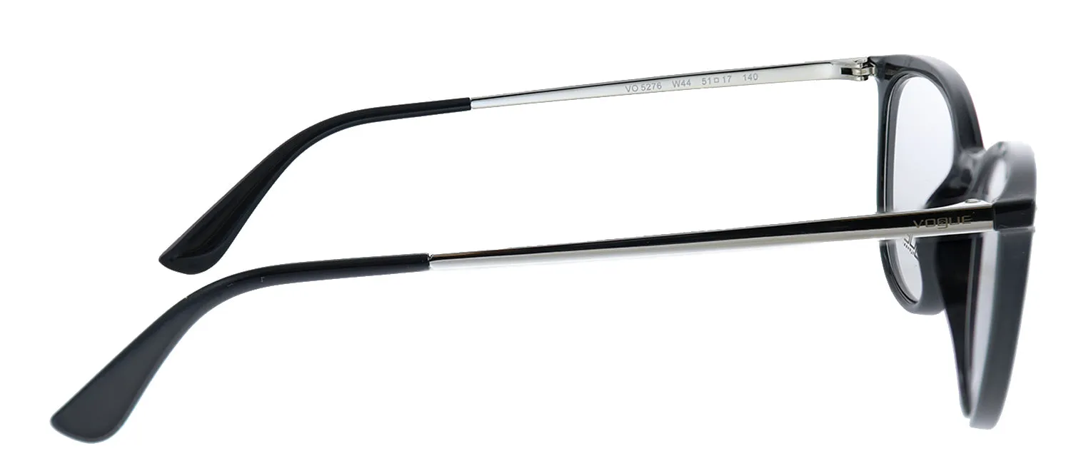 Vogue Eyewear VO 5276 W44 Cat-Eye Plastic Black Eyeglasses with Demo Lens sold by Gaffos product image thumbnail 3