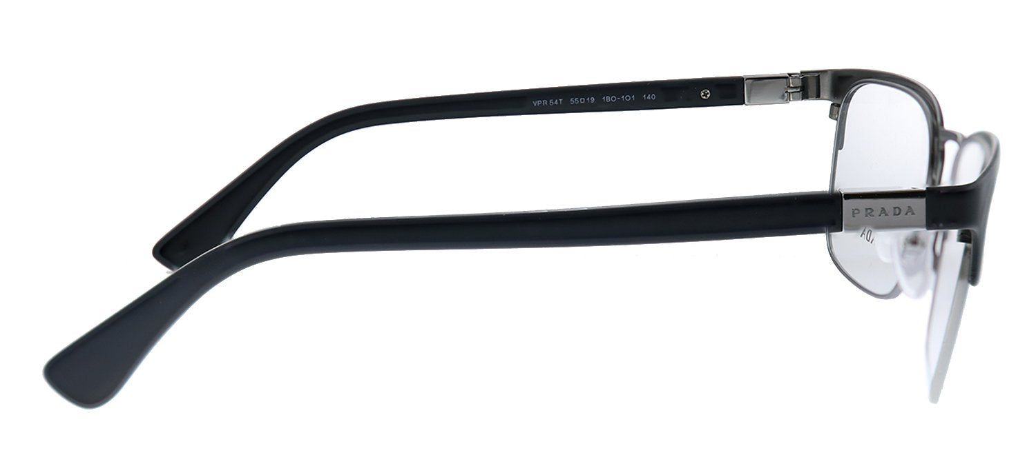 Prada PR 54TV 1BO1O1 Rectangle Metal Black Eyeglasses with Demo Lens sold by Gaffos product image thumbnail 3