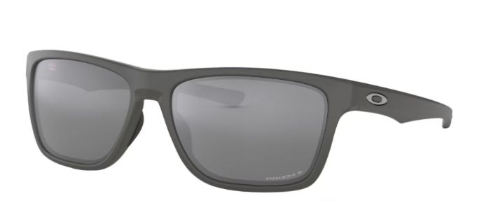 Oakley OO 9334 933415 Rectangle Plastic Black Sunglasses with Blue Mirror Lens sold by Gaffos
