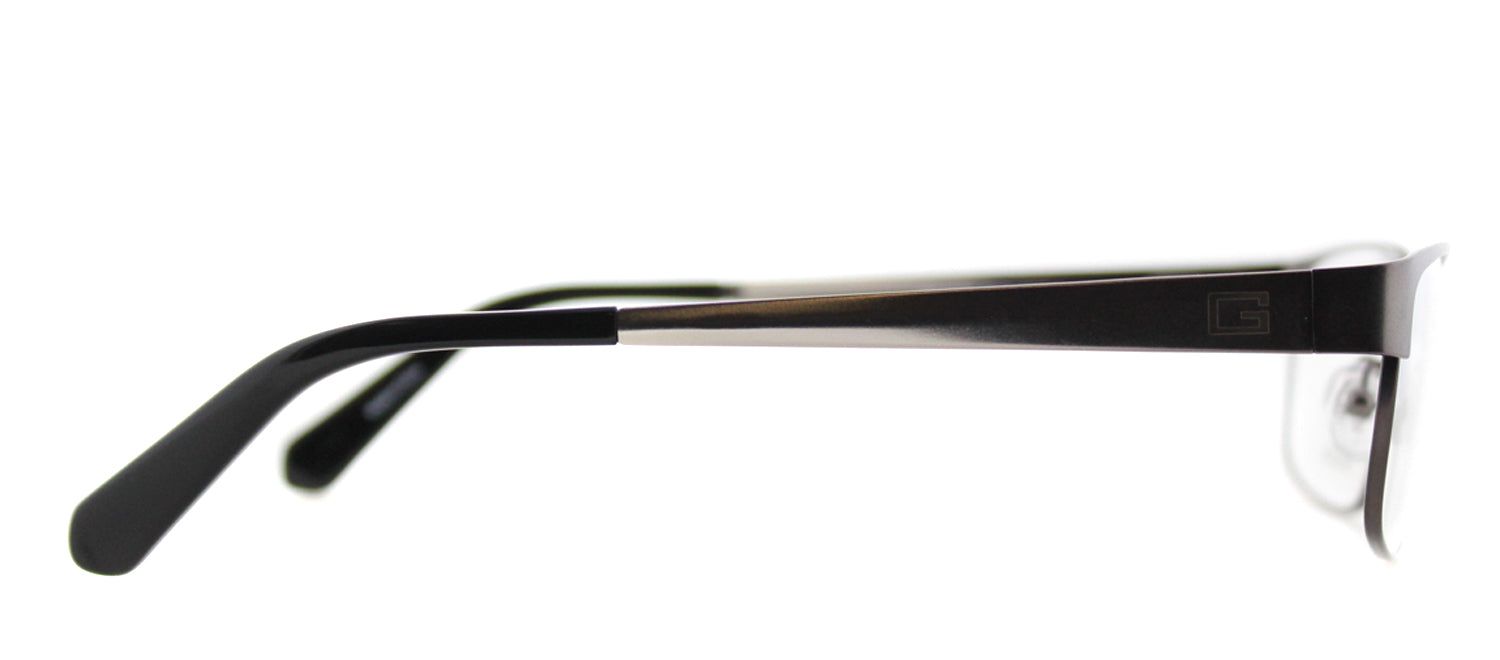 Guess GU 1770 GUN Rectangle Metal Ruthenium/ Gunmetal Eyeglasses with Demo Lens sold by Gaffos product image thumbnail 3