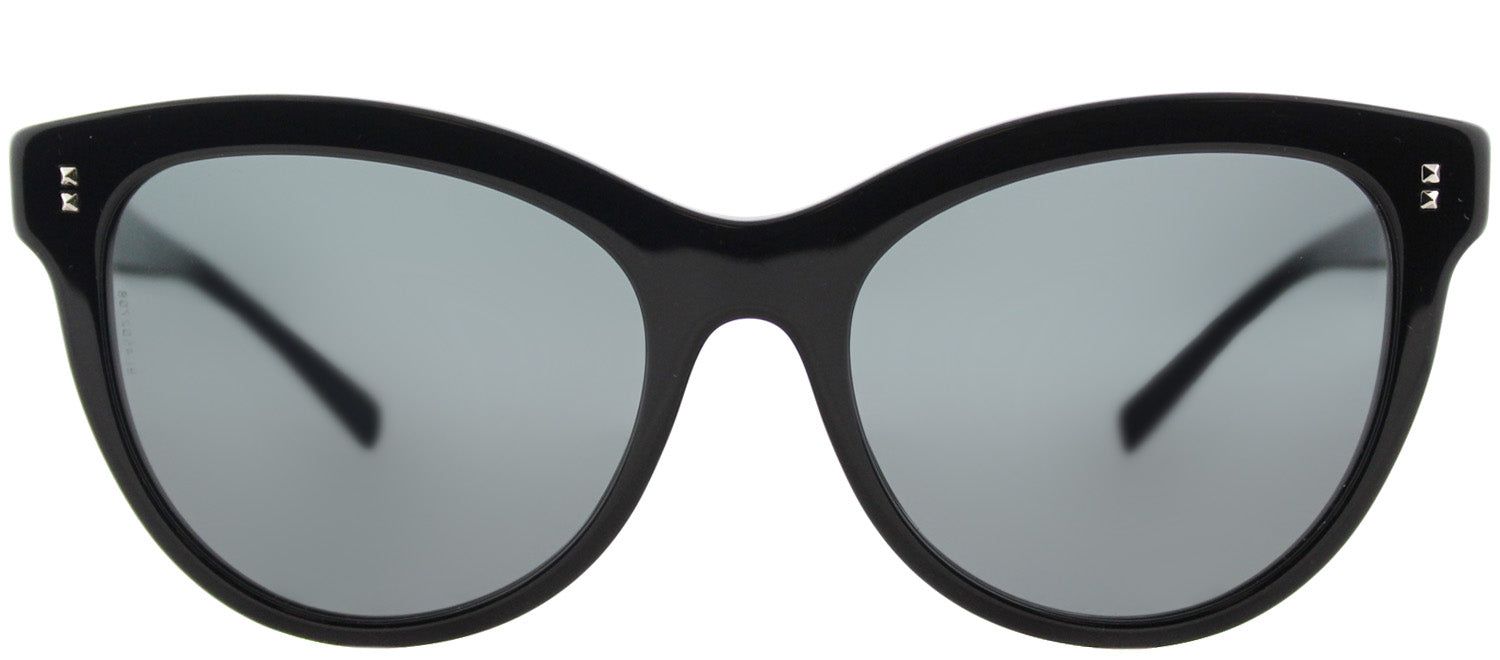Valentino VA 4013 500187 Cat-Eye Plastic Black Sunglasses with Smoke Lens sold by Gaffos