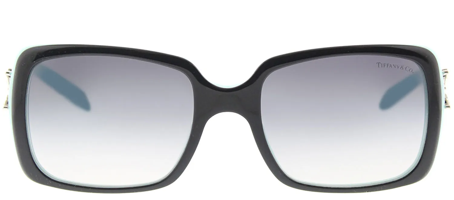 Tiffany & Co. TF 4047B 80553C Rectangle Plastic Black Sunglasses with Grey Gradient Lens sold by Gaffos