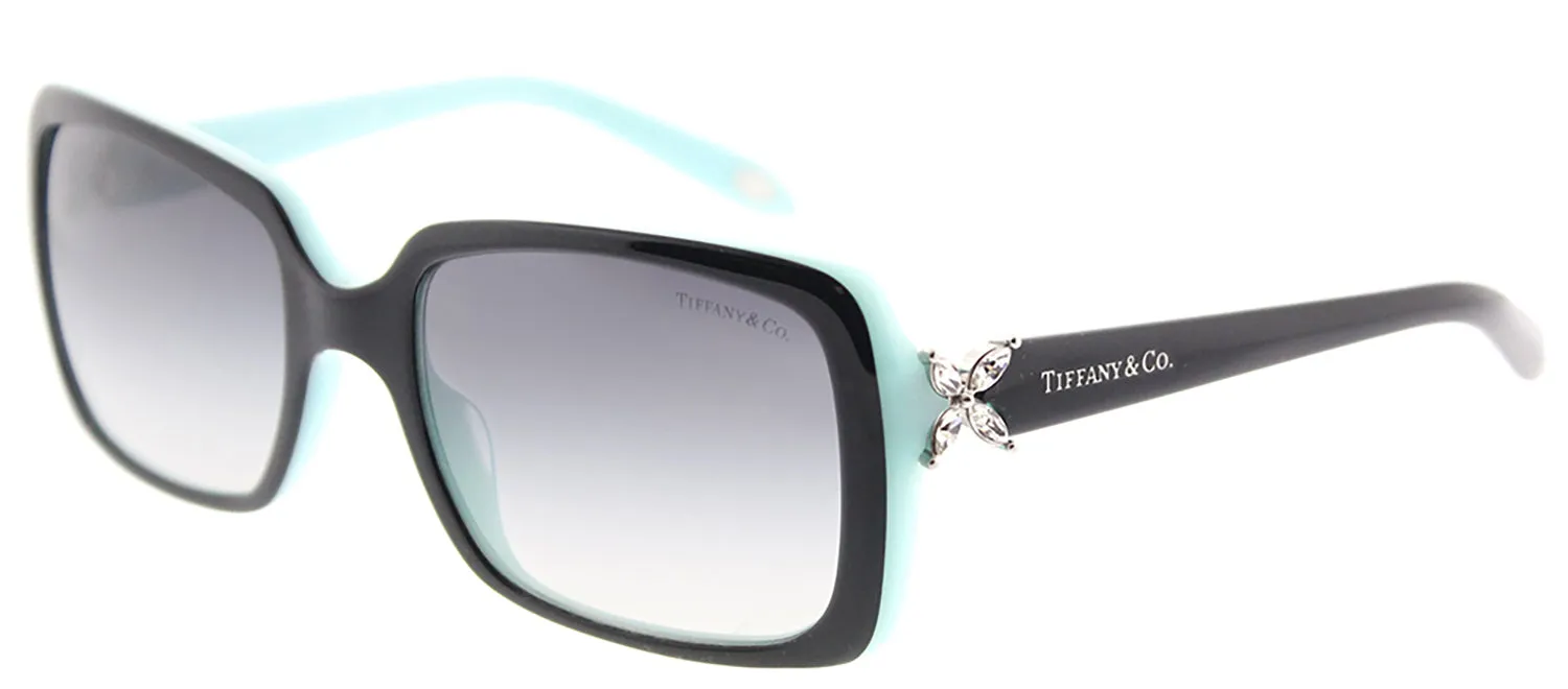 Tiffany & Co. TF 4047B 80553C Rectangle Plastic Black Sunglasses with Grey Gradient Lens sold by Gaffos product image thumbnail 2