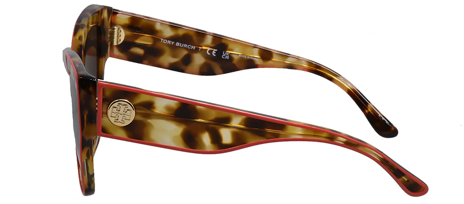 Tory Burch TY 7184U 200073 Butterfly Plastic Tortoise Sunglasses with Brown Lens sold by Gaffos product image thumbnail 4