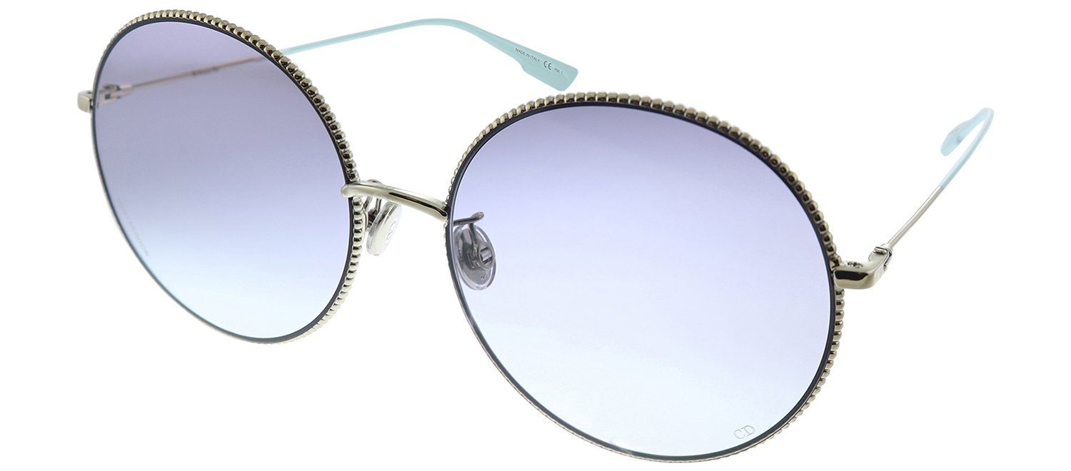Dior CD DIORSOCIETY2F 3YG Round Metal Gold Sunglasses with Purple Gradient Lens sold by Gaffos product image thumbnail 2